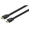 MANHATTAN HDMI 2.1 lapos Összekötő Fekete 5m 355636