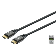 MANHATTAN HDMI 2.1 Összekötő Fekete 3m 355957 kábel és adapter
