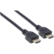 MANHATTAN HDMI Csatlakozókábel [1x HDMI dugó - 1x HDMI dugó] 5.00 m Fekete kábel és adapter