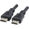 MANHATTAN HDMI kábel [1x HDMI dugó 1x HDMI dugó] 7.5 m fekete Manhattan 756588 (308441-CG) - HDMI