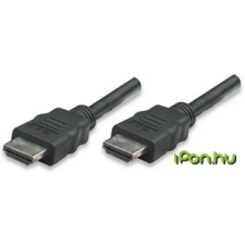 MANHATTAN HDMI Összekötő Fekete 2m 323215 kábel és adapter