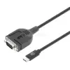 MANHATTAN Kábel átalakító - USB-C to Serial DB9 / RS232 Adapter Cable, 1m (MANHATTAN_154499)