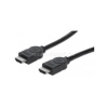MANHATTAN Kábel - HDMI to HDMI (Ethernet HEC, ARC, 3D, 4K,  Shielded,  10m, Fekete) (MANHATTAN_323246)