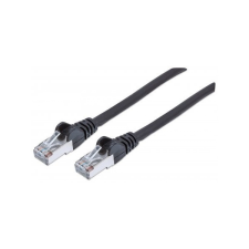 MANHATTAN Kábel - S/FTP Patch (RJ45 to RJ45, Cat7 600Mhz, LSOH, 100% réz, 2m, Fekete) kábel és adapter