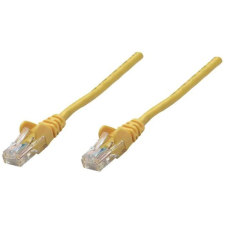 MANHATTAN kábel - u/utp patch (rj45 to rj45, cat6, 0.5m, sárga) kábel és adapter