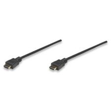 MANHATTAN monitor kábel  HDMI/HDMI 1.3  7.5m  árnyékolt  fekete kábel és adapter