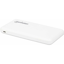 MANHATTAN Powerbank 10.000 mAh 2xUSB USB-C + Micro-USB weiß (406277) power bank