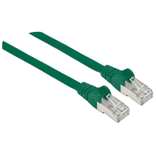 MANHATTAN S/FTP Patch Cat7/Cat6A Összekötő Zöld 1.5m KABMH740784 kábel és adapter