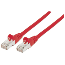 MANHATTAN S/FTP Patch Cat7 Kábel Cat6A csatlakozóval Piros 15m KABMH741118 kábel és adapter