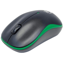 MANHATTAN Success Wireless Mouse Green/Black (179393) egér