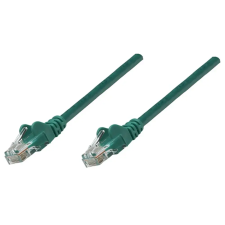 MANHATTAN U/UTP Patch Kábel Cat6 Zöld 10m 738699 kábel és adapter