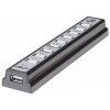 MANHATTAN USB 2.0 Hub 10 portos fekete + tápegység (161572) (161572) - USB Elosztó