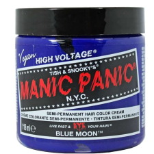 Manic Panic Féltartós Direkt Hajfesték, 118 ml, Blue Moon hajfesték, színező
