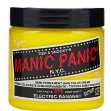  Manic Panic hajfesték, félig tartós, közvetlen, 118 ml, electric, neonsárga színben hajfesték, színező