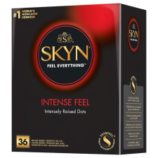 Manix SKYN Intense Fell - latexmentes vegán óvszer (36db) óvszer