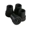  Mankógumi fekete fémbetéttel 22mm (könyök és hónalj mankóhoz)