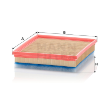MANN FILTER C2672/1 levegőszűrő levegőszűrő