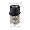 MANN FILTER C 14 138/1 Levegőszűrő, C14138/1