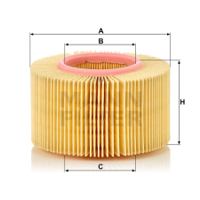 MANN FILTER C 1552 Levegőszűrő, C1552 levegőszűrő