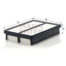 MANN FILTER C 2631 Levegőszűrő, C2631 levegőszűrő