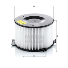 Mann-Filter CU1738 Pollenszűrő pollenszűrő