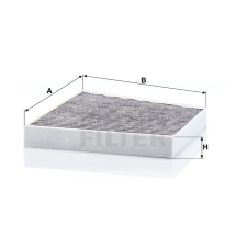 MANN FILTER CUK3240 aktívszenes pollenszűrő pollenszűrő