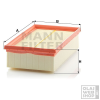 MANN-FILTER levegőszűrő C2485/1