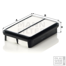 MANN-FILTER levegőszűrő C26015 levegőszűrő