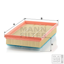 MANN-FILTER levegőszűrő C28105/1 levegőszűrő
