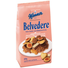  Manner Belvedere keksz mix 400 g csokoládé és édesség