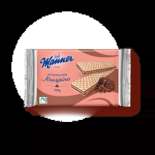 Manner Knuspino Csokoládés ostya 110g csokoládé és édesség