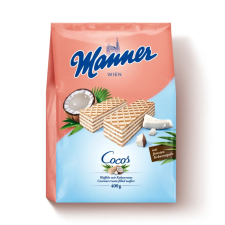  Manner kókuszos ostya tasakban 400 g csokoládé és édesség