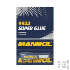 Mannol 9922 Super Glue pillanatragasztó 3g ragasztó