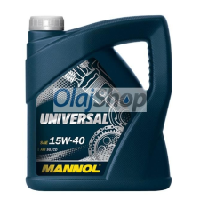 Mannol UNIVERSAL 15W-40 (4 L) Motorolaj motorolaj