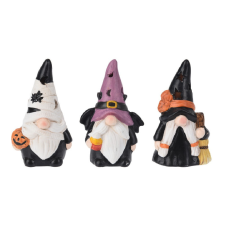 Manó halloween tökkel poly. dekorációs kellék