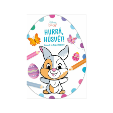  Manó Könyvek - Hurrá, Húsvét! Disney Baby tojás alakú színező és foglalkoztató gyermek- és ifjúsági könyv
