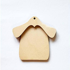  Manóház + tető, mérete: 100x100x3+3 mm dekorációs kellék