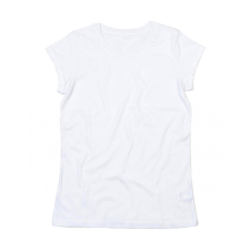 Mantis Női csapott ujjú organikus póló Mantis Women&#039;s Organic Roll Sleeve T L, Fehér női póló
