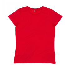 Mantis Női rövid ujjú organikus póló Mantis Women&#039;s Essential Organic T M, Piros női póló