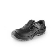 Manutan Acélvégű szandál SAFETY STEEL IRON S1, 37-es méret munkavédelmi cipő