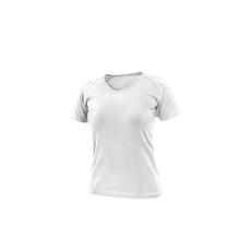Manutan ELLA póló, női, fehér, XS-es méret