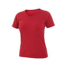 Manutan ELLA póló, női, piros, XXL-es méret