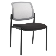 Manutan Ritz konferencia székek, kétdarabos készlet, fekete/világos szürke tárgyalószék