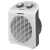 Manutan Safe-T fűtő ventilátor, 2000 W, Max. fűtőteljesítmény: 2000 W, Szín: Fehér, Min. fűtőteljesítmény: 1000 W