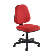 Manutan Single irodai szék, piros% forgószék