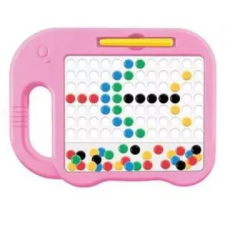 Manyuk Toys Elefánt alakú mágneses képkirakó - rózsaszín kreatív és készségfejlesztő