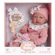 Manyuk Toys Interaktív játékbaba cumival - 40 cm baba