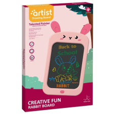 Manyuk Toys Nyuszis LCD színes rajztábla - 28,5 cm kreatív és készségfejlesztő