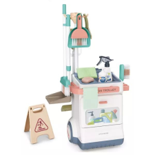 Manyuk Toys Takarítókocsi játékkészlet porszívóval, 20 db-os házimunka
