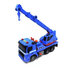 Manyuk Toys Teherautó daruval, fény-és hanghatásokkal autópálya és játékautó